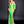 NINA CANACCI 7504 Neon Green Off the Shoulder Sheath Dress with Slit - Size 10