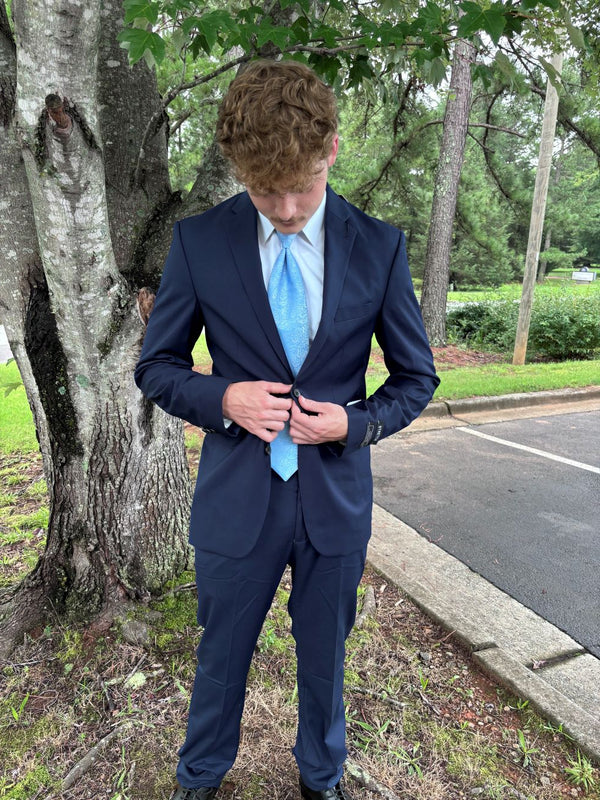 New Navy Blue Coutore Midnight Blue Ultra Fit Suit Jacket
