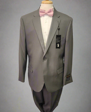 New Grey Bolzano Two Piece Gray Regular Fit Suit