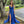 Portia & Scarlett PS22543 Glittering Fit-n-Flare Dress with Chiffon Shoulder Sash - Cobalt Blue, Hot Pink, Light Blue or Silver