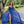 Portia & Scarlett PS22543 Glittering Fit-n-Flare Dress with Chiffon Shoulder Sash - Cobalt Blue, Hot Pink, Light Blue or Silver