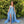 Portia & Scarlett PS22543 Glittering Fit-n-Flare Dress with Chiffon Shoulder Sash - Cobalt Blue, Hot Pink, Light Blue or Silver
