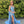 Portia & Scarlett PS22543 Glittering Fit-n-Flare Dress with Chiffon Shoulder Sash - Cobalt Blue, Hot Pink, Light Blue or Silver
