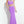 *FINAL SALE* Rachel Allan 2005 Lilac 2 Piece Halter Neckline Jersey Dress - Size 0