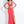 *FINAL SALE* Rachel Allan 6132 Coral 2 Piece Fitted Jersey Dress - Size 10