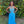 Rachel Allan 2057 Sky Blue Flowy Chiffon Dress with Beaded Illusion Neckline