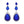 3 Tier Crystal Rhinestone Teardrop Dangle Earring