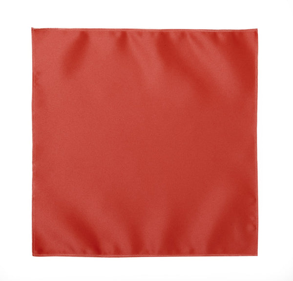 New Satin Pocket Squares - Choose from 12 Colors
