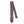 Plum / Violet / Pink Floral Woven Cotton Slim Necktie