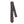 Black / Pink Floral Print Cotton Slim Necktie