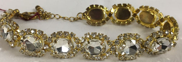 Gold Crystal Bracelet