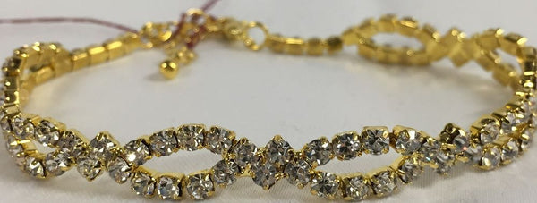 Gold Oval Bracelet