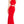 ALYCE Paris 60003 RED High Neck Halter Jersey 2-Piece Dress - Size 12