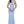ALYCE Paris 60155 Periwinkle High Neck Jersey Sheath Dress - Size 6