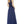 ALYCE Paris 27326 Navy Blue Modest A-Line Chiffon Dress - Size 8