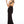 ALYCE Paris 1379 BLACK V-Neck Jersey 2-Piece Sheath Dress