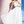 ALYCE Paris 35576 White Flowy Chiffon Dress with Beaded Waist Accent - Size 6