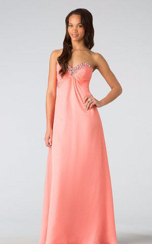 Alyce Style 35592 in Coral