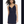 ALYCE Paris 4090 NAVY V-Neck Satin Fitted Short Dress