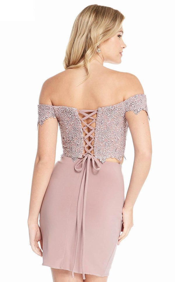 Alyce Style 4132 in Rosewood Back 2pc