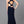 Alyce 8008 Navy Beaded Neck Fitted Jersey Dress - Size 6