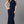 Alyce 8008 Navy Beaded Neck Fitted Jersey Dress - Size 6