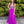 Alyce 6266 Bright Purple Sweetheart Chiffon A-Line Dress with Tie Back