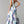 CLARISSE 3538 White & Multi Color Floral Print A-Line Dress