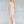 Clarisse 3766 is a long fitted prom dress with a mock-wrap deep-v neckline, pleated bodice and skirt with a high slit and strappy open back, made in shimmering metallic fabric.