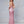 Clarisse 3766 is a long fitted prom dress with a mock-wrap deep-v neckline, pleated bodice and skirt with a high slit and strappy open back, made in shimmering metallic fabric. (Pink Back)