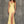Dave & Johnny 10567 Fitted Yellow Lace Dress with Slit - Size 16