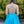 ENVIOUS Couture 1128 Aqua 2 Piece Beaded Bodice A-Line Dress