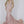 JOVANI 55414 Blush Halter Fit-n-Flare Glitter Jersey Dress - Size 12