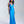 Madison James 20-319 Blue Jersey Sheath Dress - Size 10