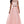 Rachel Allan 6403 Blush High Neck 2-Piece A-Line Dress