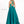 Rachel Allan 6674 Jade Green Satin A-Line Dress with Pockets - Size 6