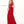 Rachel Allan 6641 Red Fitted 2 Piece Beaded Halter Dress with Slit