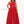 Rachel Allan 6674 Red Satin A-Line Dress with Pockets