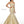 Rachel Allan 7050 Ivory Gold Metallic 2 Piece Mermaid Dress - Size 6