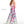 Rachel Allan Curves 7238 White Floral Print Mermaid Dress