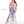Rachel Allan Curves 7238 White Floral Print Mermaid Dress