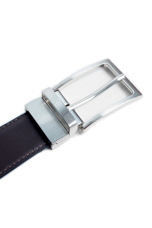 Men's Black & Brown Reversible Belt