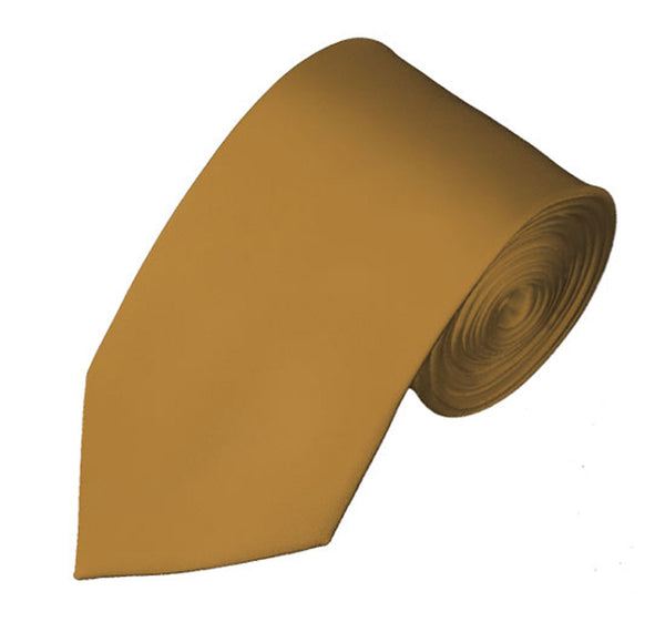 New Copper Self Tie Slim Long Tie
