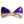 New Boxed Sequin Dual Color Bow Ties