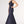 COLETTE 19809 Navy Key Hole Neckline Fit-n-Flare Dress